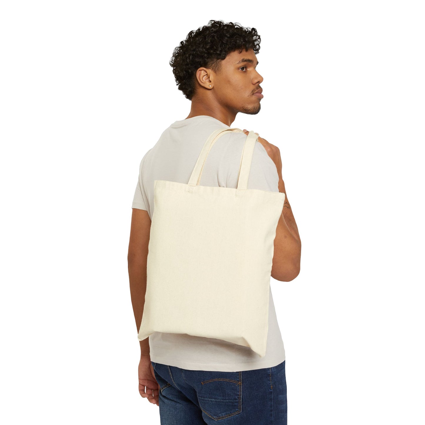 Tote Bag — Minimal 'Hypertension Since 2025' Cotton Canvas Shopper