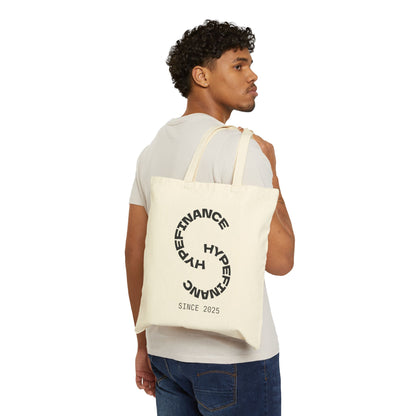 Tote Bag — Minimal 'Hypertension Since 2025' Cotton Canvas Shopper