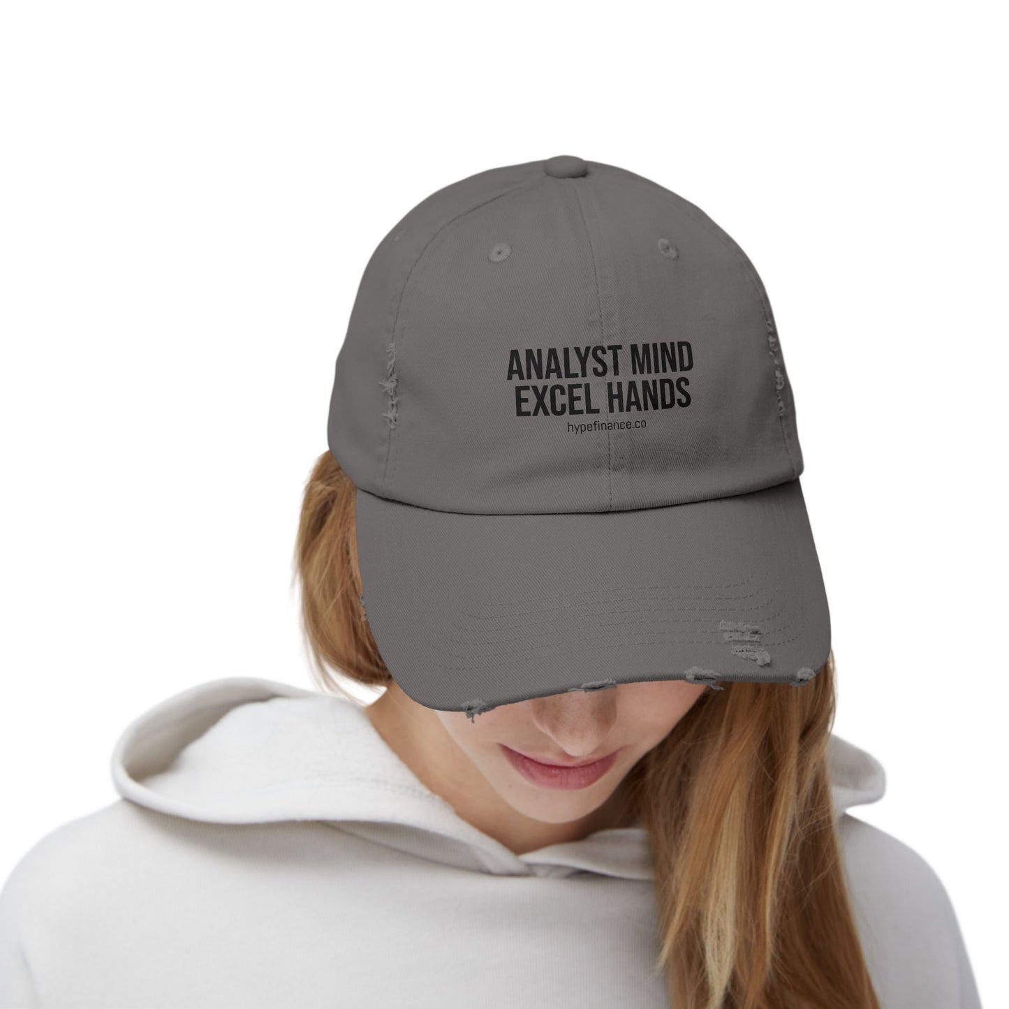 Analyst Mind, Excel Hands" Baseball Cap