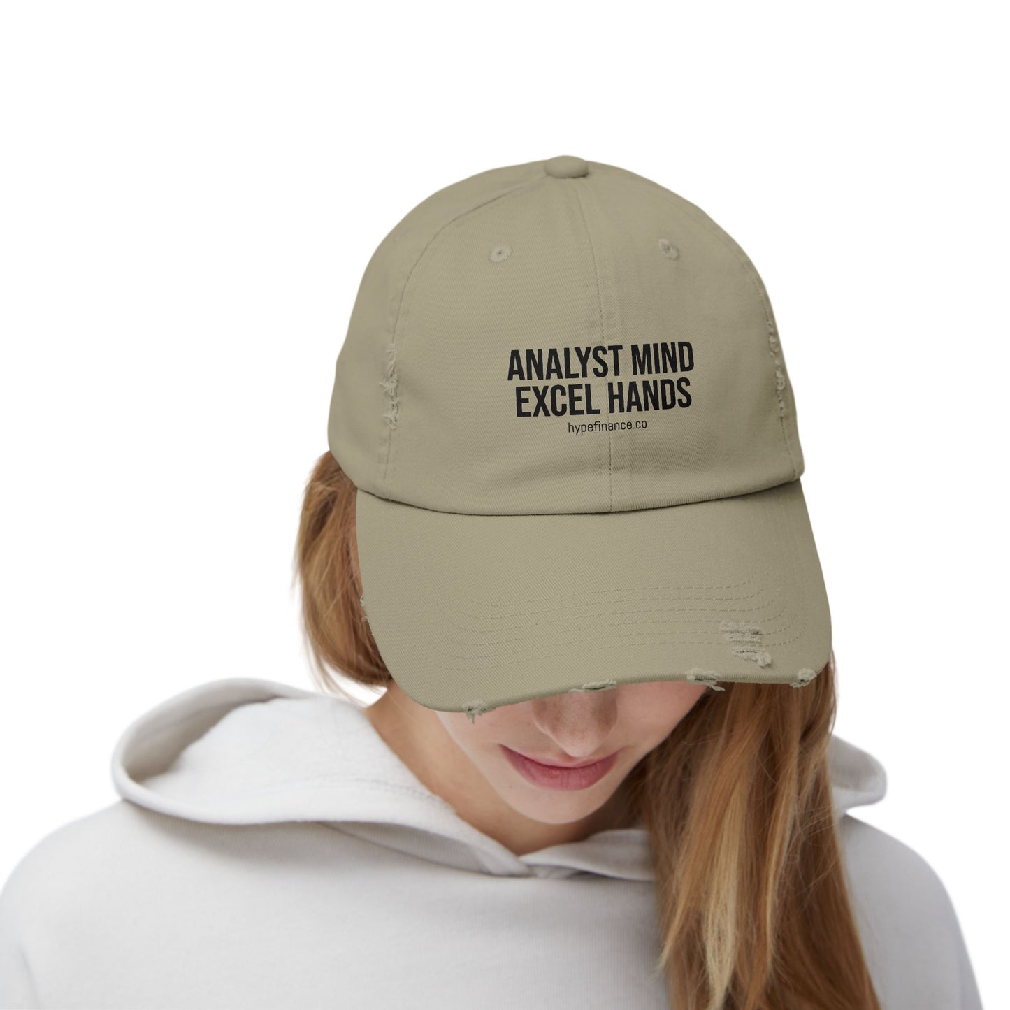 Analyst Mind, Excel Hands" Baseball Cap