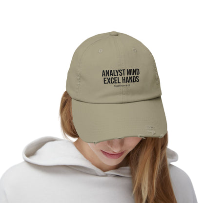 Analyst Mind, Excel Hands" Baseball Cap