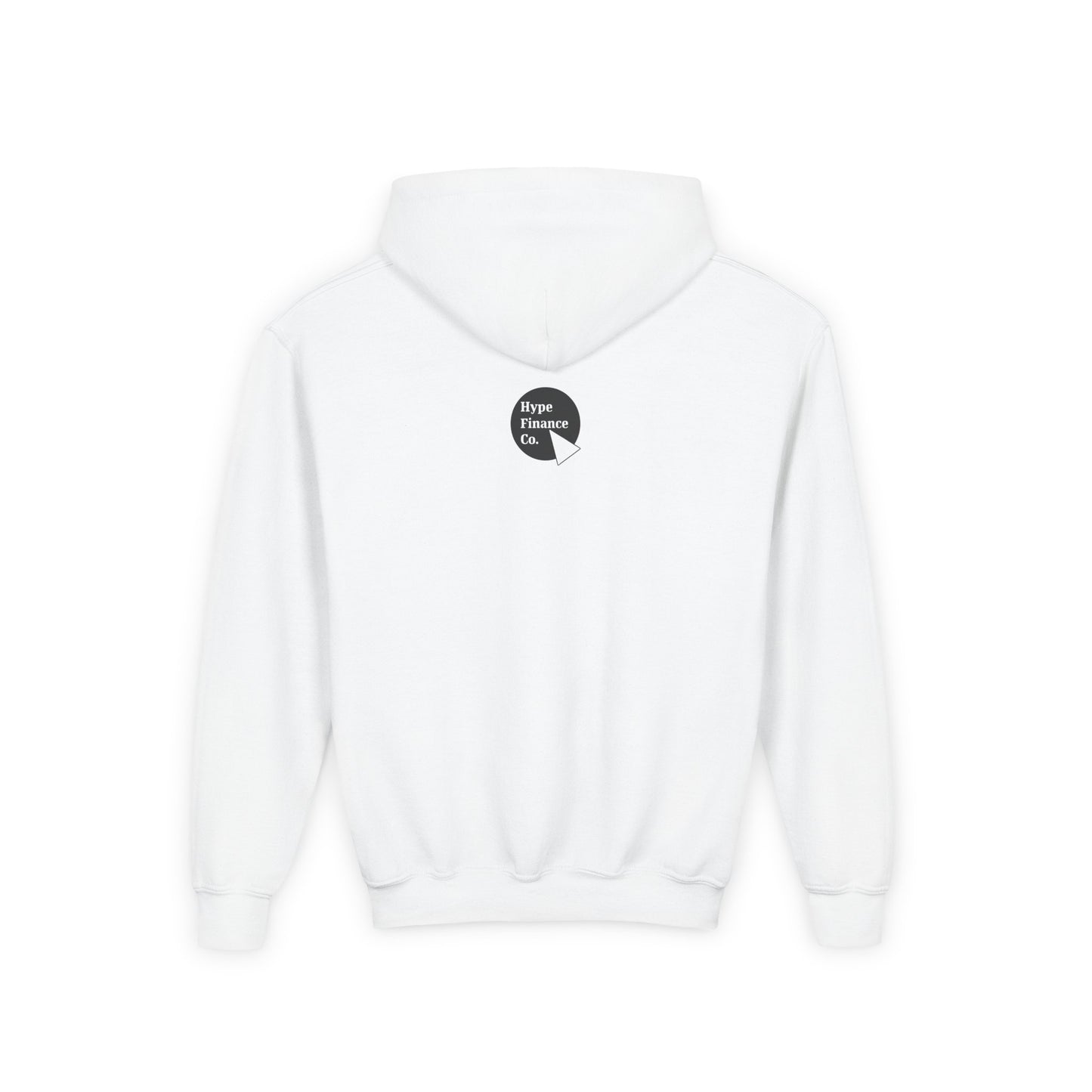 Youth Hoodie — "Bank On Yourself" Motivational Pullover